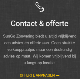 sungo-zonwering - rolgordijnen